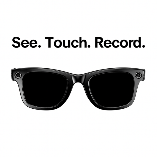 VISAURAS™ HD Camera AI Smart Glasses