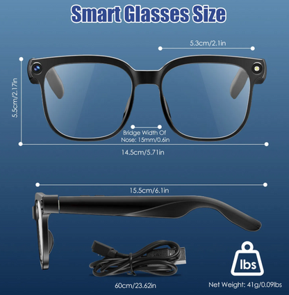 HD Camera AI Smart Glasses